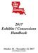 2017 Exhibits / Concessions Handbook