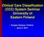 Clinical Care Classification (CCC) System Seminar University of Eastern Finland. Kuopio Campus, Finland June 2, 2015
