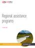 Regional assistance programs