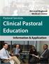 Clinical Pastoral Education