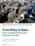 From Riley to Baku How an Opportunistic Unit Broke the Crucible