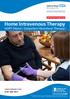 Home Intravenous Therapy HOPT (Home / Outpatient Parenteral Therapy)