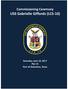 Commissioning Ceremony USS Gabrielle Giffords (LCS-10) Saturday, June 10, 2017 Pier 21 Port of Galveston, Texas