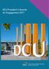 DCU President s Awards for Engagement 2017