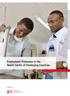 Employment Promotion in the Health Sector of Developing Countries