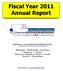 Fiscal Year 2011 Annual Report