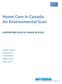 Home Care in Canada: An Environmental Scan