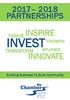 PARTNERSHIPS INSPIRE THRIVE INVEST TRIUMPH INFLUENCE TRANSFORM INNOVATE. Building Business To Build Community