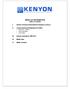 MEDIA KIT INFORMATION Table of Contents