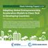Adapting Global Entrepreneurship Acceleration Models to Clean Tech in Developing Countries: