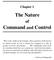 The Nature. Command and Control. Chapter 1