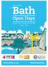 University. Friday 22 June - Saturday 23 June #BathOpenDay