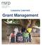 Lessons Learned. Grant Management