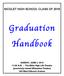 NICOLET HIGH SCHOOL CLASS OF Graduation Handbook