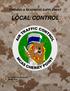TRAINING & READINESS SUPPLEMENT LOCAL CONTROL