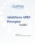 Adult/Gero APRN Preceptor