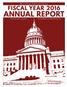 FISCAL YEAR 2016 ANNUAL REPORT
