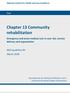 Chapter 13 Community rehabilitation