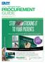 Journal of Perioperative Practice PROCUREMENT GUIDE. January / February 2014 Volume 02 Issue