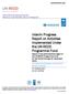 Interim Progress Report on Activities Implemented Under. the UN-REDD Programme Fund. Report of the Administrative Agent of