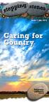 Issue 7, July Caring for Country