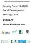 Cavan Local Community Development Committee. County Cavan LEADER Local Development Strategy 2016 EXTRACT. Section 4 LDS Action Plan