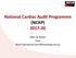 National Cardiac Audit Programme (NCAP) Mark de Belder Chair NCAP Operational and Methodology Group