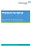 Microlaryngoscopy. Department of Otolaryngology. Patient Information