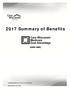 2017 Summary of Benefits
