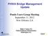 FHWA Bridge Management Update