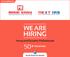 B I G L E A R N I N G S M A D E E A SY WE ARE HIRING Young and Dynamic Professionals 50+ Vacancies Scroll down for details
