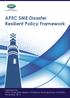 Asia-Pacific Economic Cooperation. APEC SME Disaster Resilient Policy Framework
