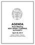 AGENDA Board Meeting NEW JERSEY TURNPIKE AUTHORITY April 29, 2014