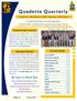 Quedette Quarterly. Be Sure to Check Out. Veterans Day Ceremony IN THIS ISSUE: Attention Parents! Welcome Class of 2019!