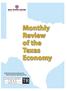 Monthly Review of the Texas Economy
