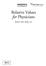 Relative Values for Physicians. Relative Value Studies, Inc.