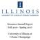 Keramos Annual Report Fall Spring University of Illinois at Urbana-Champaign