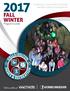 people, parks & programs. FALL WINTER Program Guide WisconsinDellsParksRecreation Visit us online at