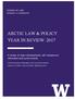 ARCTIC LAW & POLICY YEAR IN REVIEW: 2017