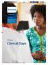 Clinical Days. Philips. Healthcare. Patient Monitoring, Ventilation and Emergency Care. Clinical Days