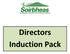 Directors Induction Pack