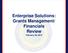 Enterprise Solutions: Grants Management/ Financials Review. February 28, 2013