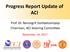 Progress Report Update of ACI