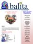 balita Official Newsletter of Rotary Club of Manila No. 3731, February 15, 2018