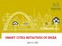 SMART CITIES INITIATIVES OF INDIA