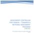 ASSESSMENT CONTINUUM FOR CANADA TOWARDS A NATIONAL ASSESSMENT PROGRAM A White Paper. The Assessment Continuum for Canada Working Group May 2017