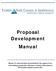 Proposal Development Manual