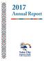 Annual Report. Tuba City. Regional Health. Care Corporation