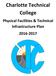 Charlotte Technical College. Physical Facilities & Technical Infrastructure Plan