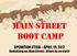 MAIN STREET BOOT CAMP. OPERATION UTICA APRIL 19, 2017 Revitalizing our Main Streets: Where do we start?